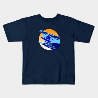 Surf Board, The Waves, and The Adrenaline Kids T-Shirt